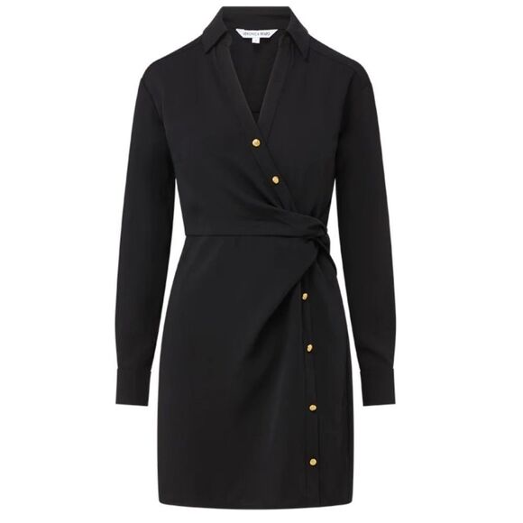 Veronica Beard Wright Midi Button Down Collared Dress US 6 - Picture 2 of 6